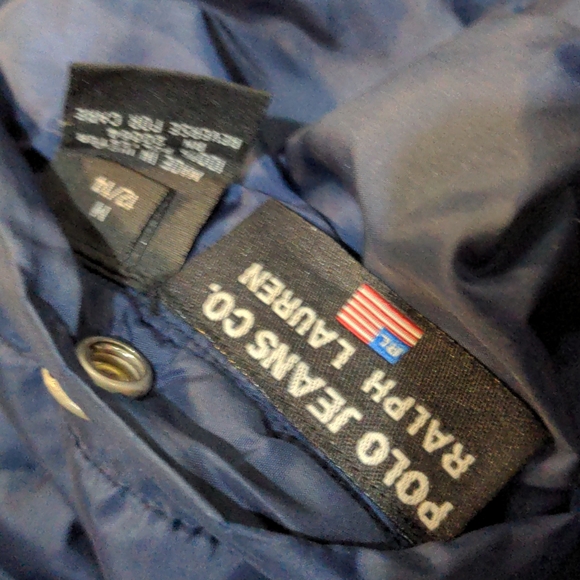 90's Vintage Polo Reversible Jacket - Picture 4 of 16